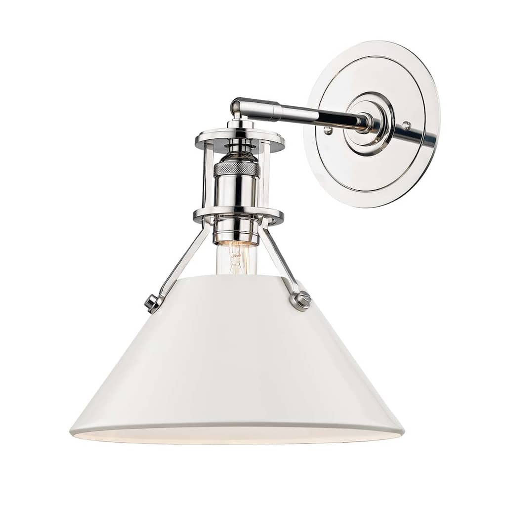 Hudson Valley Lighting Painted No.2 Single Light 11" Tall Wall Sconce