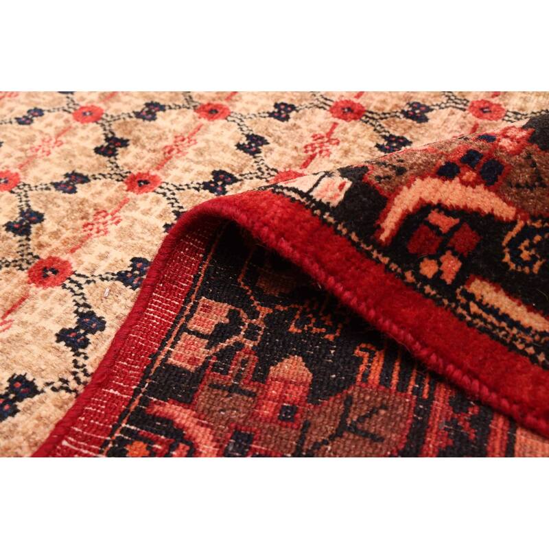 ECARPETGALLERY Hand-knotted Andelz Light Brown Wool Rug - 4'7 x 7'1