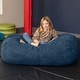 preview thumbnail 11 of 62, Jaxx 4' Lounger Bean Bag Chair