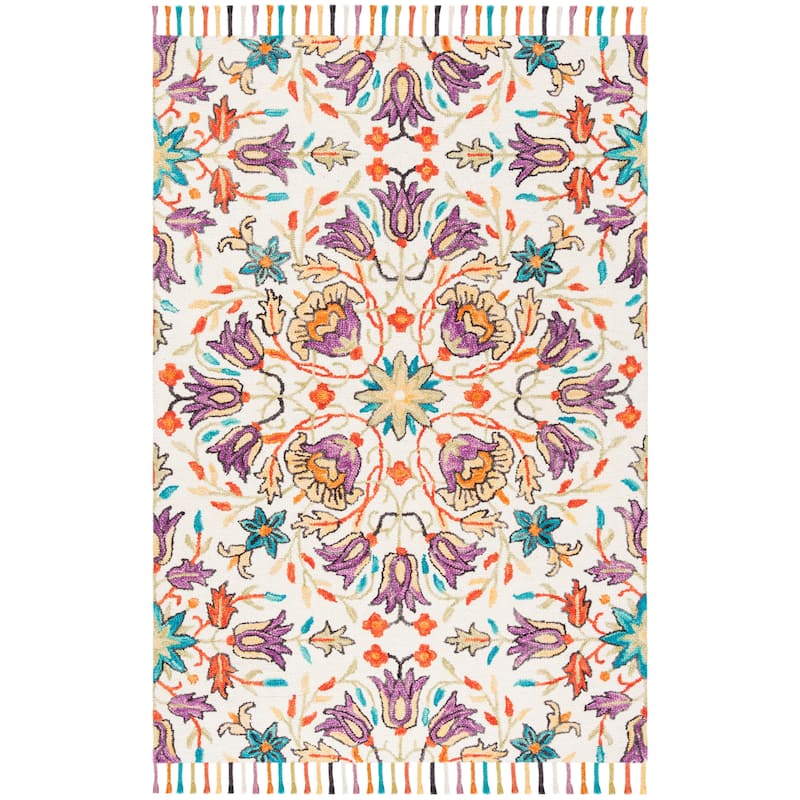 SAFAVIEH Handmade Aspen Chien Boho Tribal Wool Rug