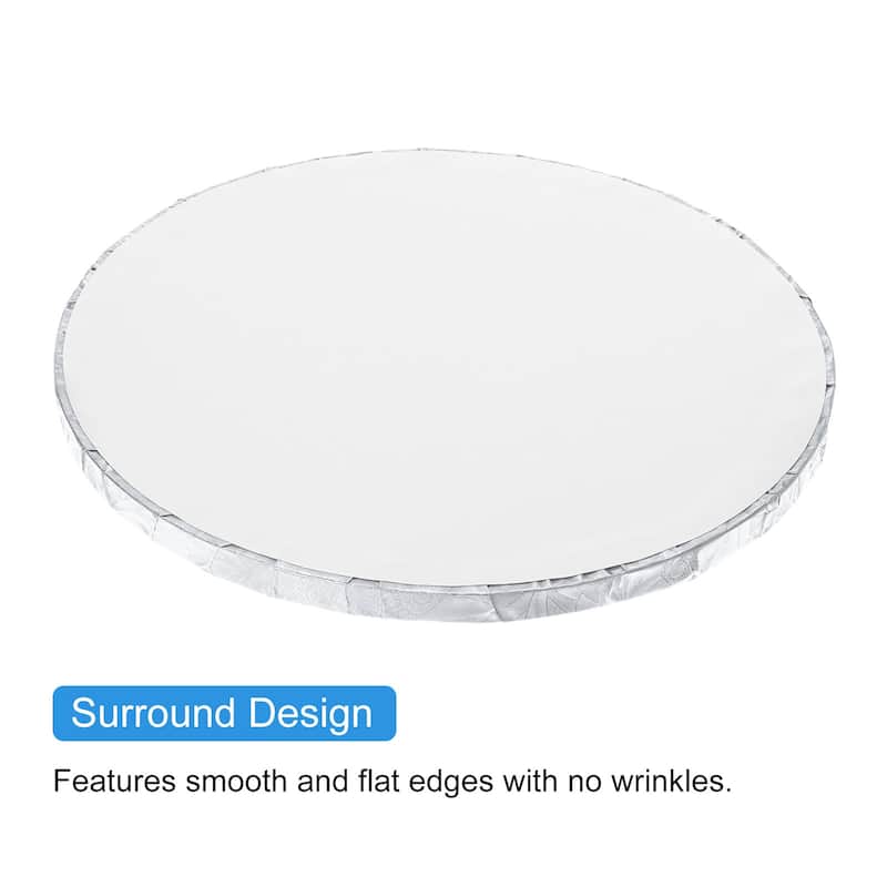 Cake Boards, 1Pcs - Cardboard Cake Drums, 1/2" Thick Round Cake Base