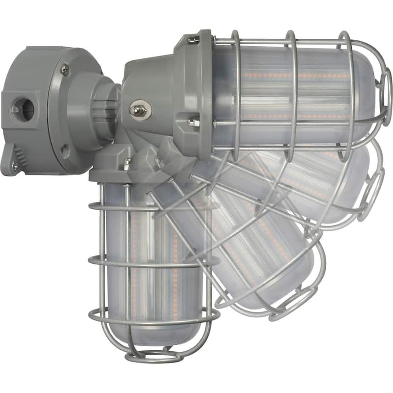 Nuvo Lighting 65/171 10" Tall LED Commercial Utility Light with an - Gray