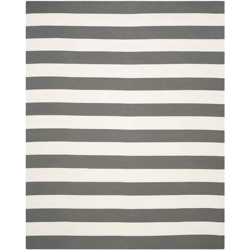 SAFAVIEH Handmade Montauk Caspian Stripe Cotton Flatweave Rug