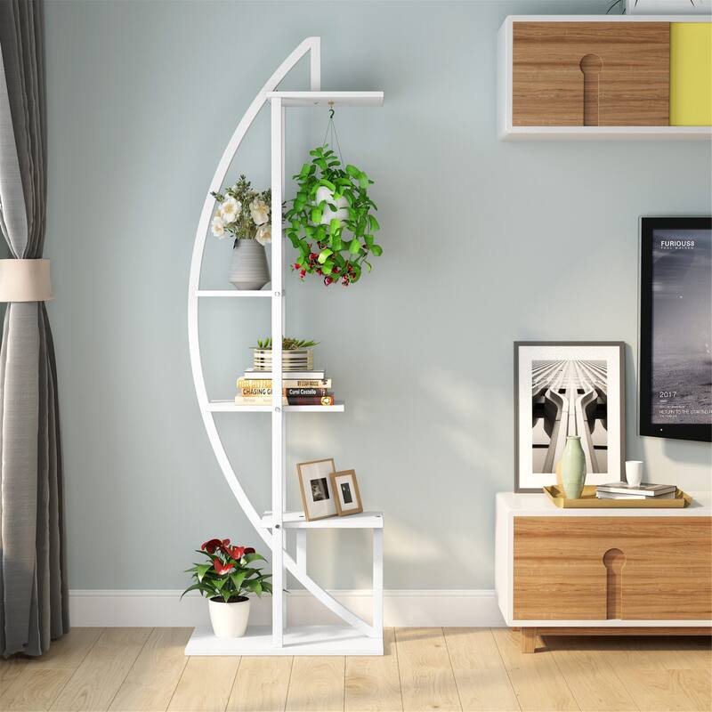 5 Tier Plant Flower Stand Rack, Pack of 2, for Indoor Garden, Balcony