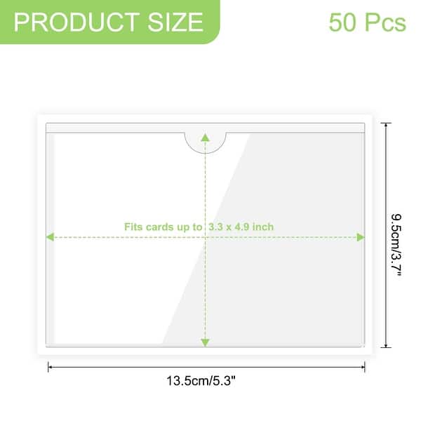 3x5 card sleeves "Heat: Pedal to the Metal" Compatible Sleeve Bundle photos or prints Easy Glide Soft Sleeves -