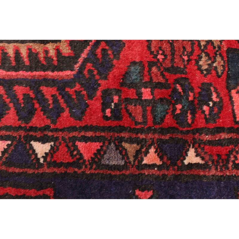 ECARPETGALLERY Hand-knotted Anadol Dark Navy Wool Rug - 4'0 x 7'6