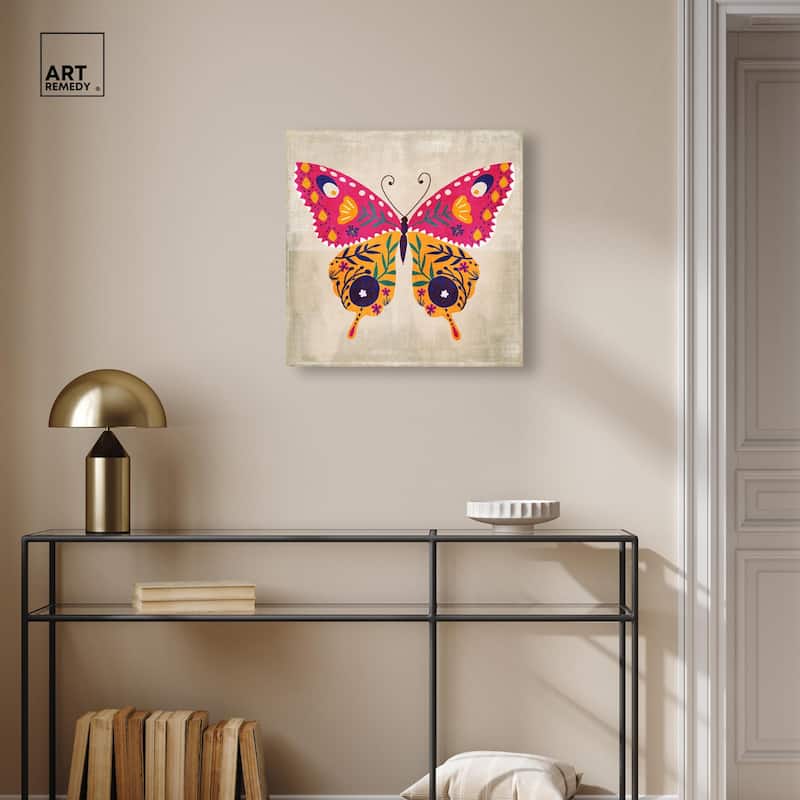 Butterfly Wings II Canvas by Art Remedy, Gallery Wrapped