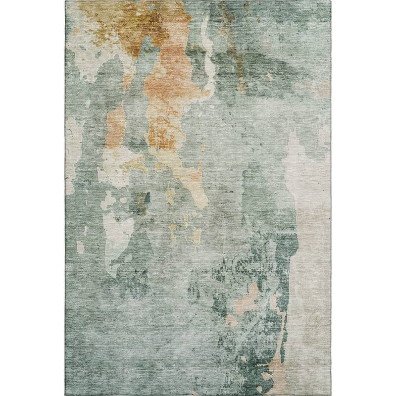 Premium Washable Super Soft Modern Watercolor Mayfield Rug