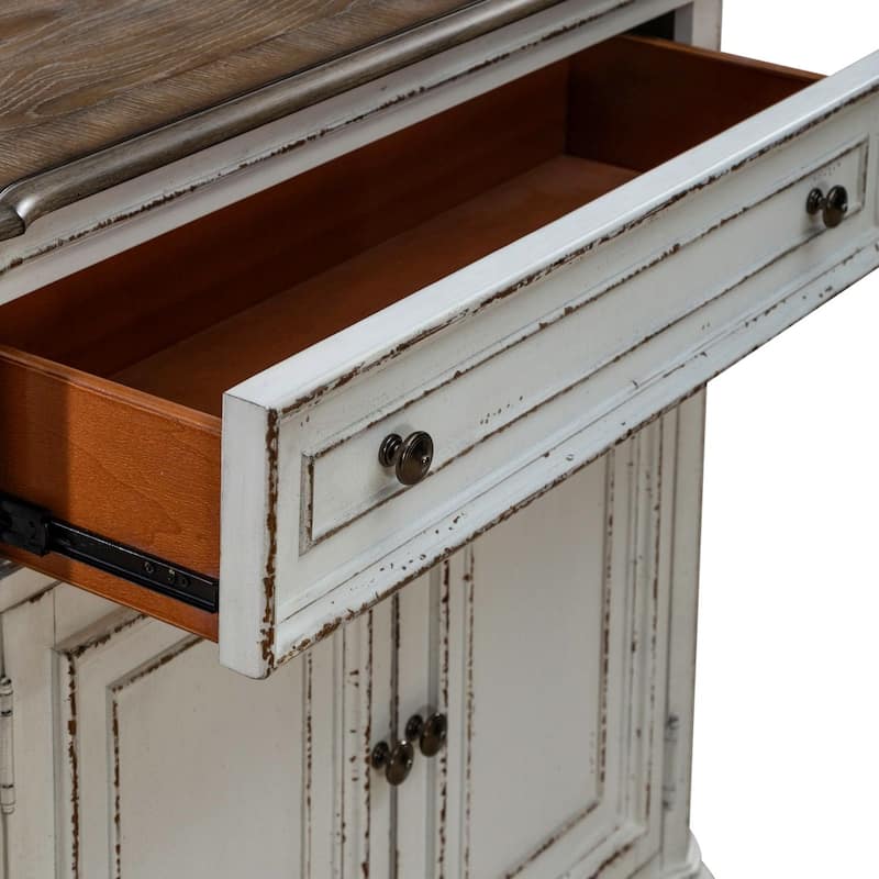 Liberty Furniture Magnolia Manor Accent Cabinet Buffet - Width 38" x Depth 15" x Height 38"