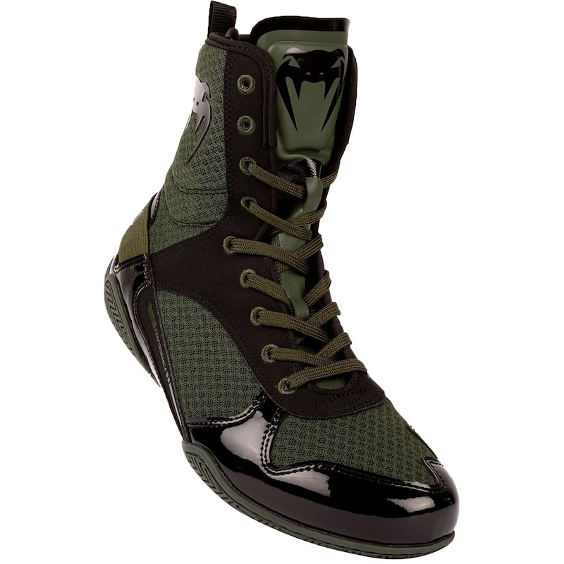 Venum Elite Boxing Shoes - Khaki
