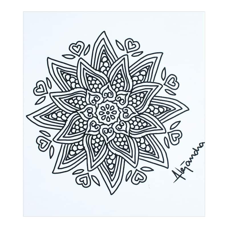 Novica Handmade Oneiric Creativity Coloring Postcards (Pair)