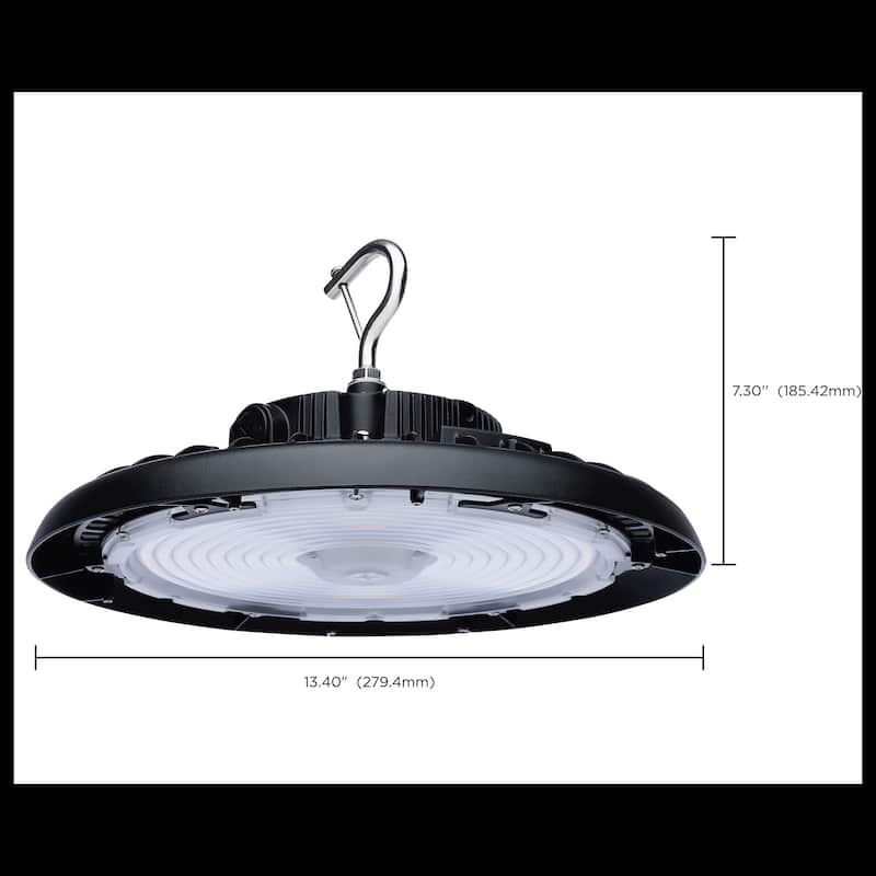 Wattage 150W/175W/200W CCT Selectable 3K/4K/5K LED UFO High Bay 120-347