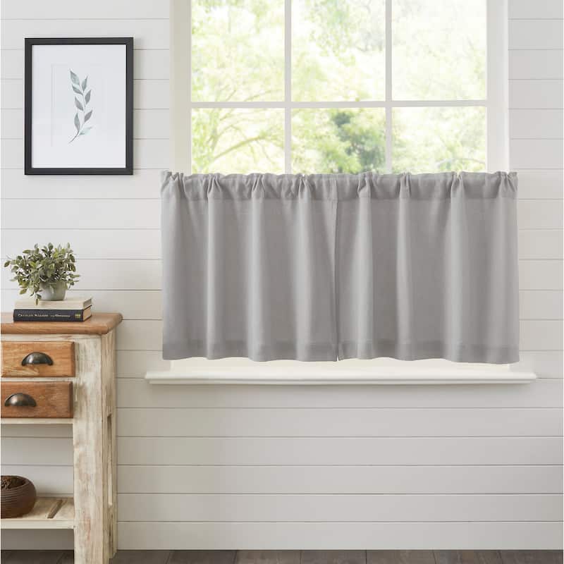 Burlap Dove Grey Tier Set of 2 L24xW36