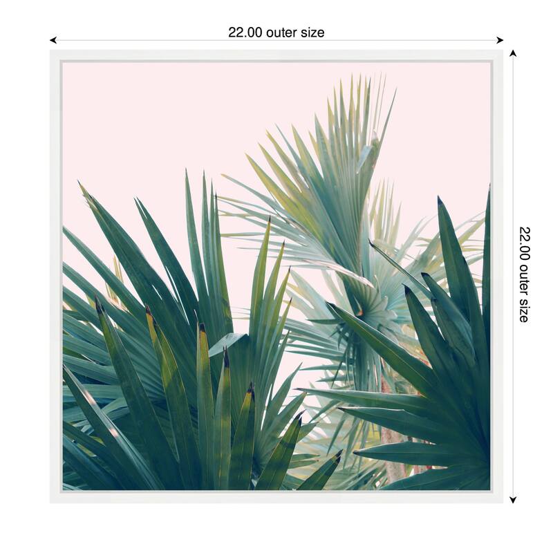 Kate and Laurel Reach for the Sky by Alicia Bock Framed Canvas Wall Art Print