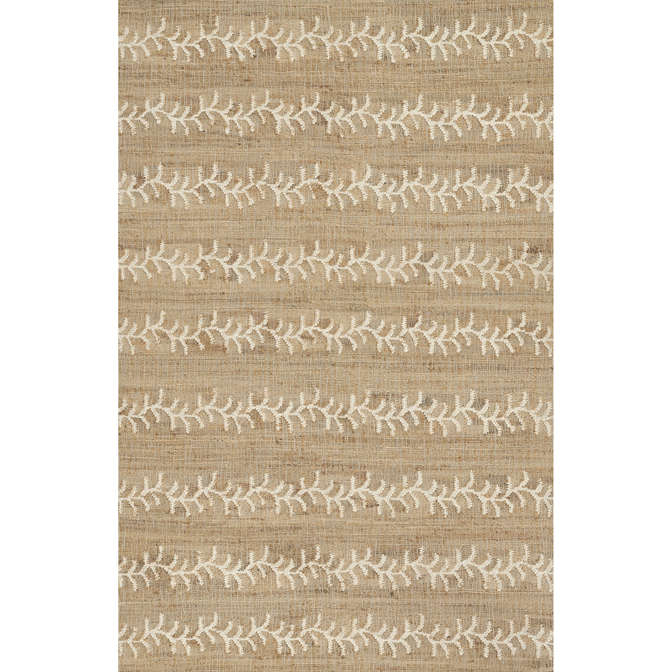 Erin Gates by Momeni Orchard Vine Stripe Hand Woven Wool and Jute Area Rug