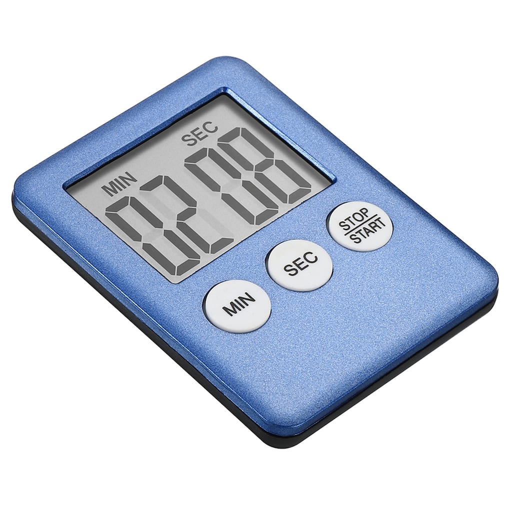 Digital Timer,1Pcs Small Count Down/UP Clock with Magnetic,Kitchen Timer Blue