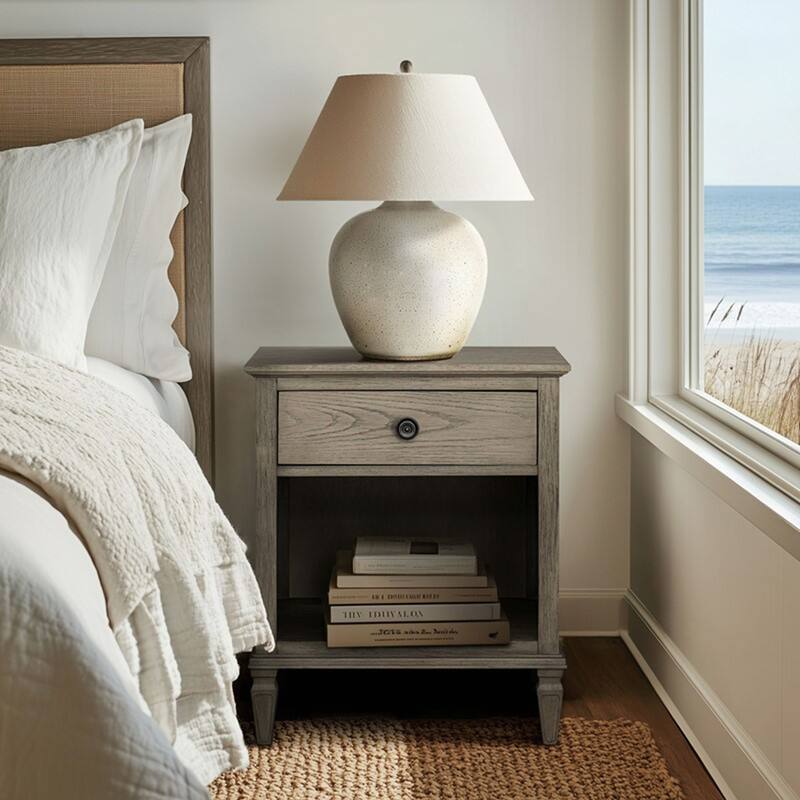 Victoria Nightstand Reclaimed Grey