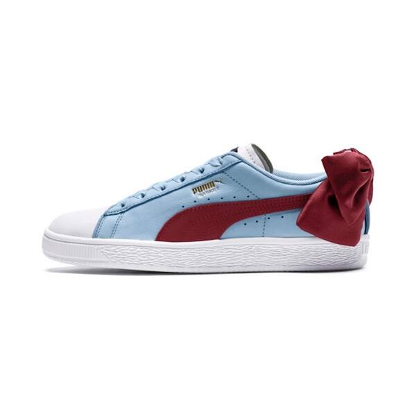 Shop Puma Womens Basket Bow Low Top Lace Up Fashion Sneakers