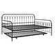 preview thumbnail 14 of 16, The Novogratz Bright Pop Full Metal Daybed with Twin Trundle Bed