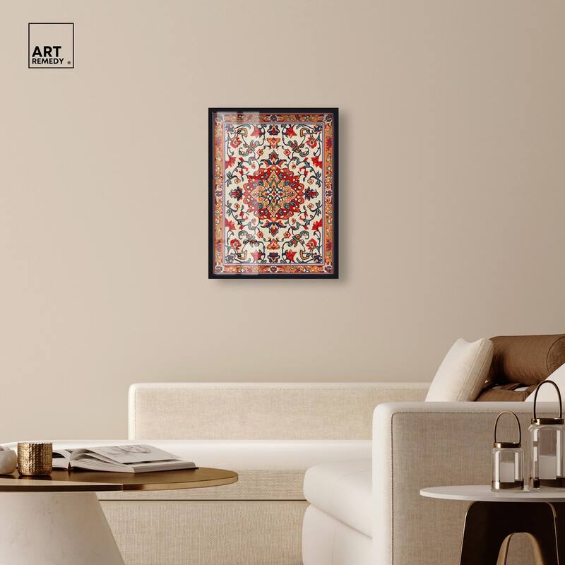 Morrocan Garden II Shadowbox by Art Remedy