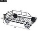 preview thumbnail 4 of 6, Metal Twin Size Car Bed with Wheels and Headlights Decoration - Playful Design, Sturdy Frame, Safety Guaranteed