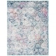 preview thumbnail 20 of 76, SAFAVIEH Madison Avery Boho Chic Distressed Area Rug 11' x 15' - Navy/Teal