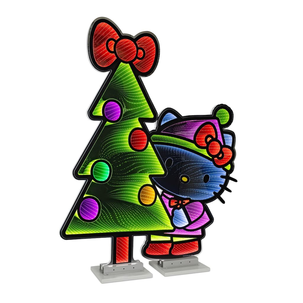 Hello Kitty w/Christmas Tree Ekkolight
