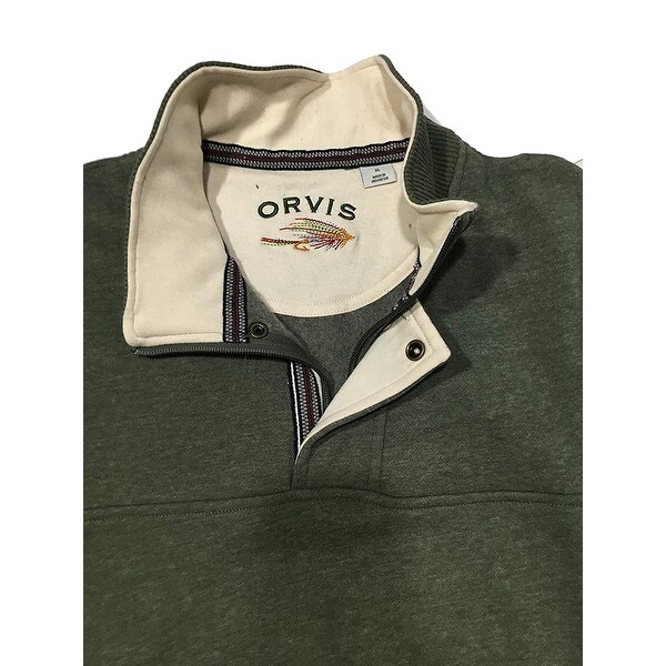orvis signature fleece pullover