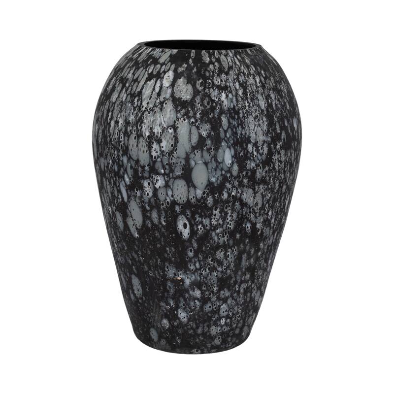 Sagebrook Home 19" Galene Large Grey Glass Vase