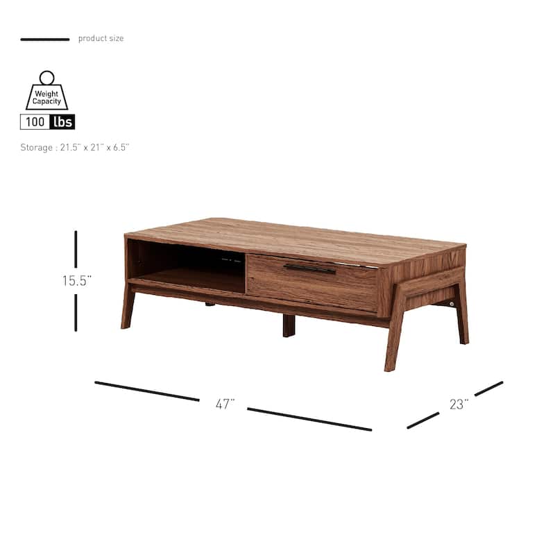 NPD Furniture Heaton Coffee Table with Storage