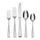 preview thumbnail 1 of 4, Oneida Satin Lincoln 45 Piece Everyday Flatware Set, Service For 8
