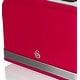 preview thumbnail 2 of 3, Swan ST19010RN Retro 2 Slice Toaster, 7.1"x10.2"x6.3", Red