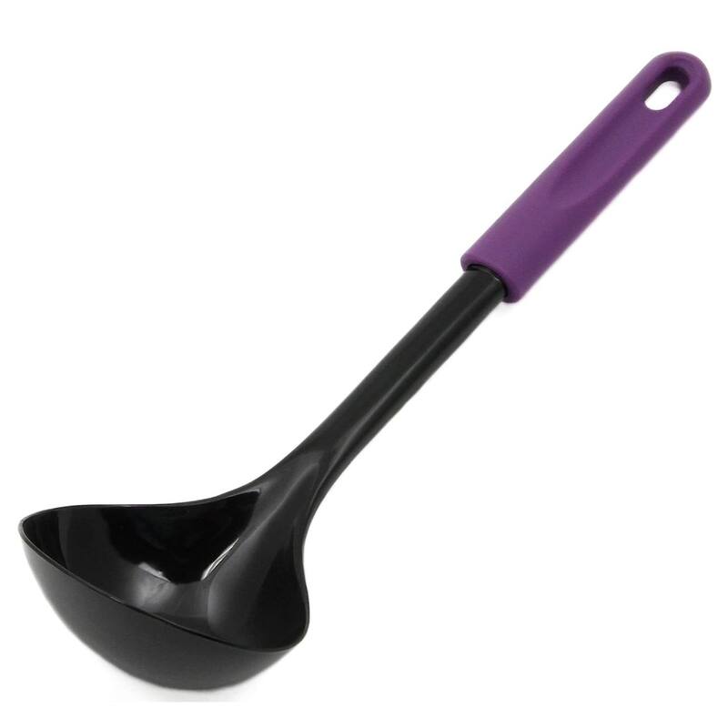 Chef Craft 11.5" Basic Nylon Cooking & Serving Soup Ladle - Purple