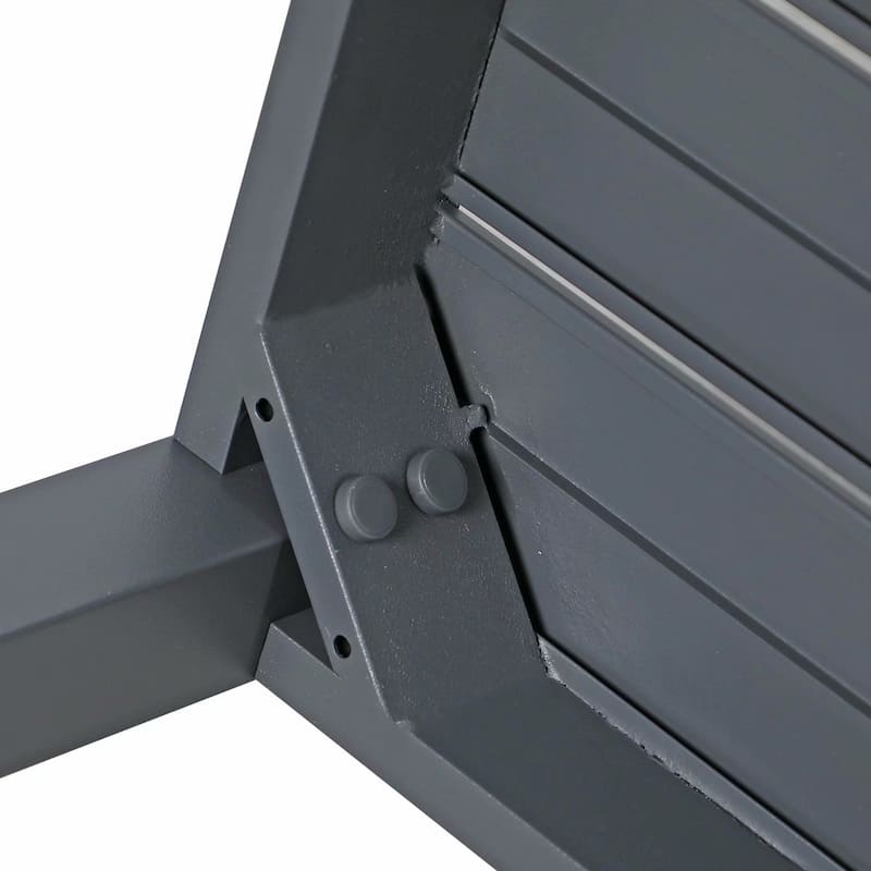 35" x 35" Aluminum Outdoor Square Dining Table