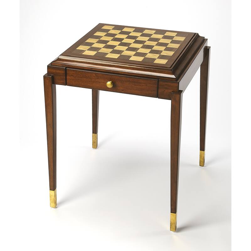 Butler Adrian Antique Cherry Game Table - Brown