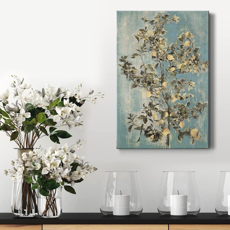 LOVELY LEMON TREE Premium Gallery Wrapped Canvas - Ready to Hang