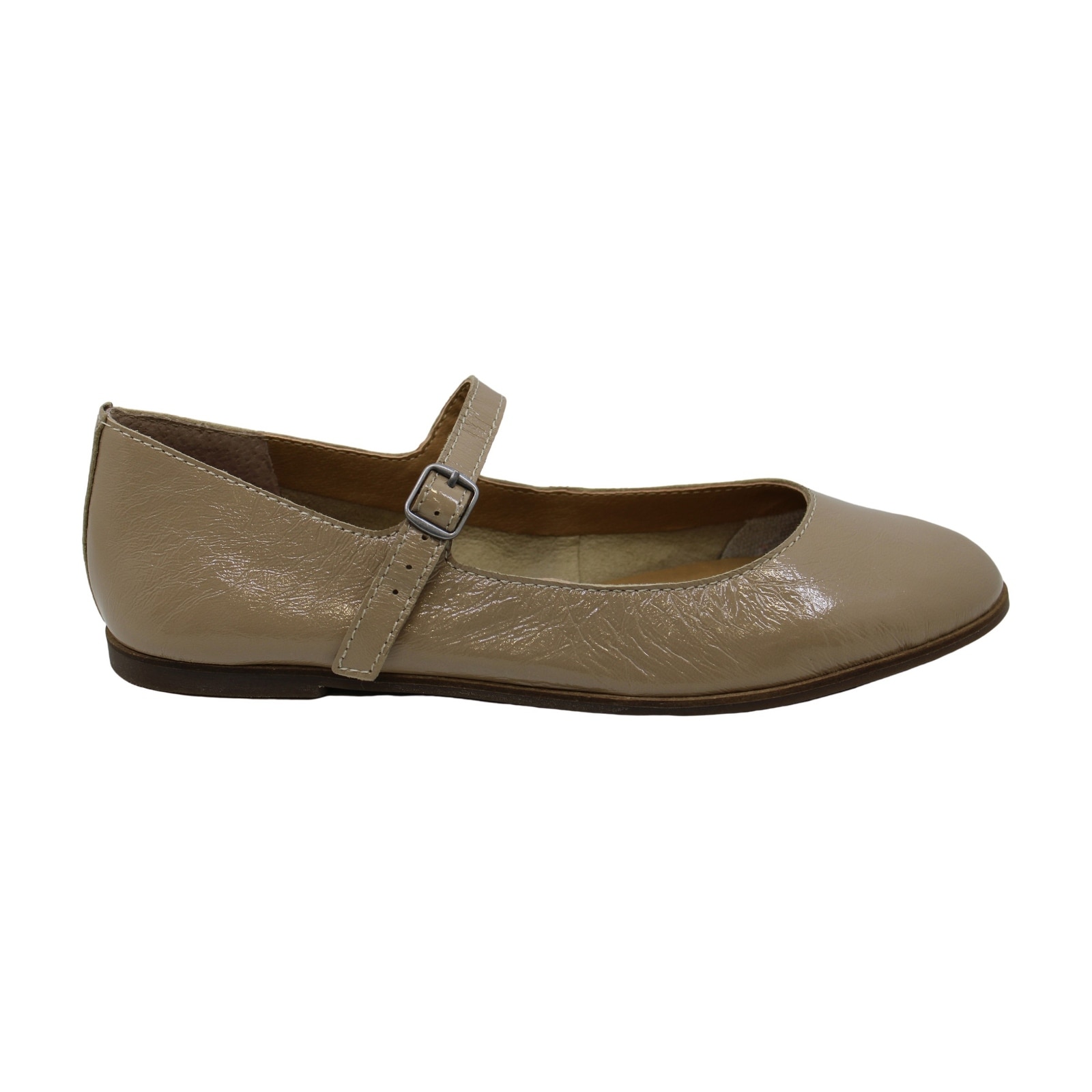 Womens leather mary jane flats