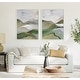 preview thumbnail 5 of 13, Kate and Laurel Sylvie Beaded Whispers of the Hills 1 and 2 Framed Canvas Art Set by Nikita Jariwala