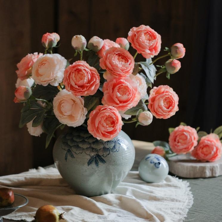 Silk shop flower plants