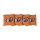 preview thumbnail 1 of 1, Bucknell Orange Cornhole Bags All-Weather Resin Filled