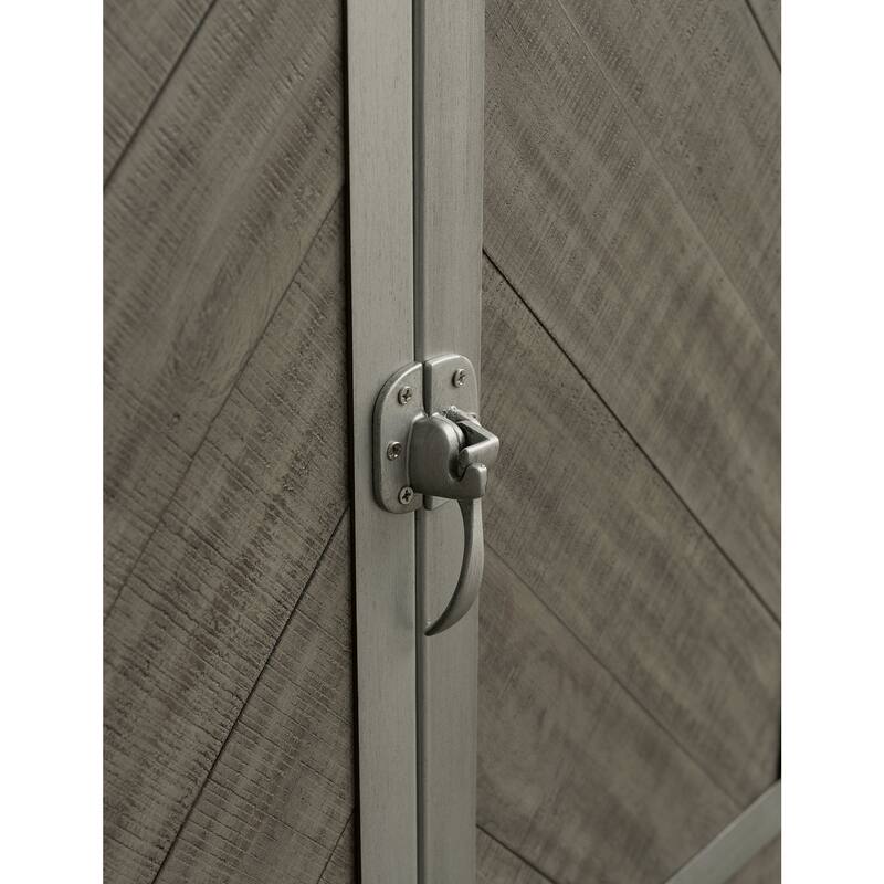 Signature Design by Ashley Krystanza Gray Dining Server - 64" W x 18" D x 35.75" H