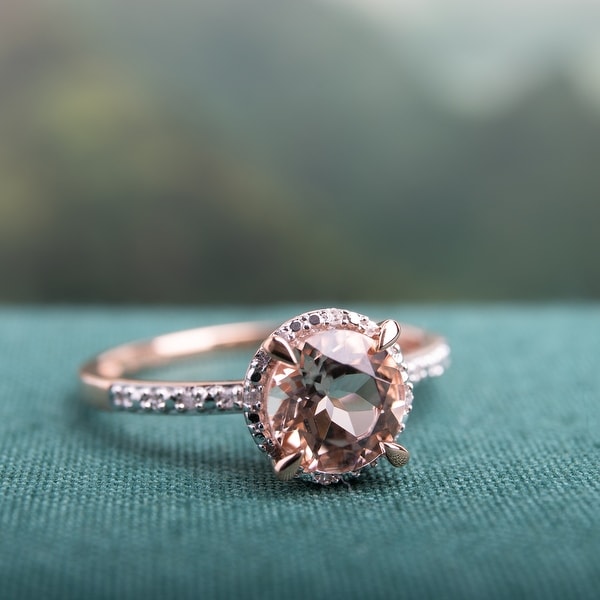 Overstock Morganite Rings 2024 www.alhudapk