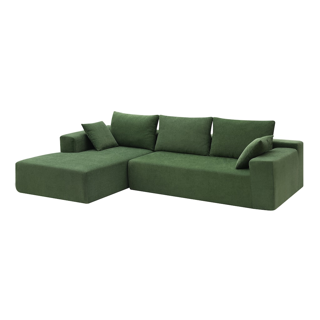 Modular Sectional Living Room Sofa Set Modern Minimalist Style Couch
