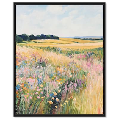 Open Field II Canvas by Art Remedy