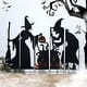 Halloween Yard Decor that Match 93" Standing Animated Halloween Witch
