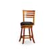 Option Natural Finish/Charcoal Fabric