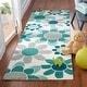 preview thumbnail 21 of 61, SAFAVIEH Handmade Kids Khadijah Floral Wool Rug 2'6" x 8' Runner - Ivory/Green