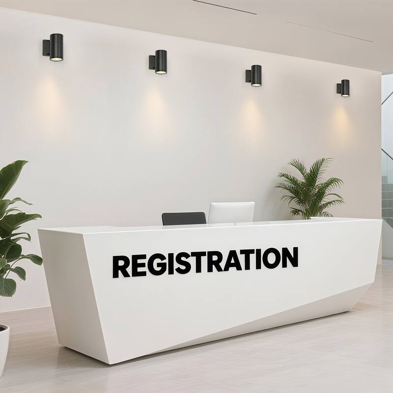 Modern Farmhouse Black 1-Light Round Wall Sconce for Residential and Commercial spaces - W 3.5" x D 6.2" x H 6.5"