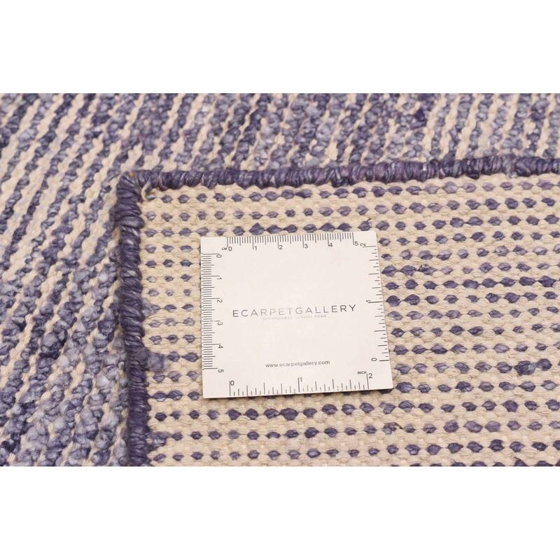 ECARPETGALLERY Hand-knotted Loreto Purple Silk Rug - 9'6 x 14'8