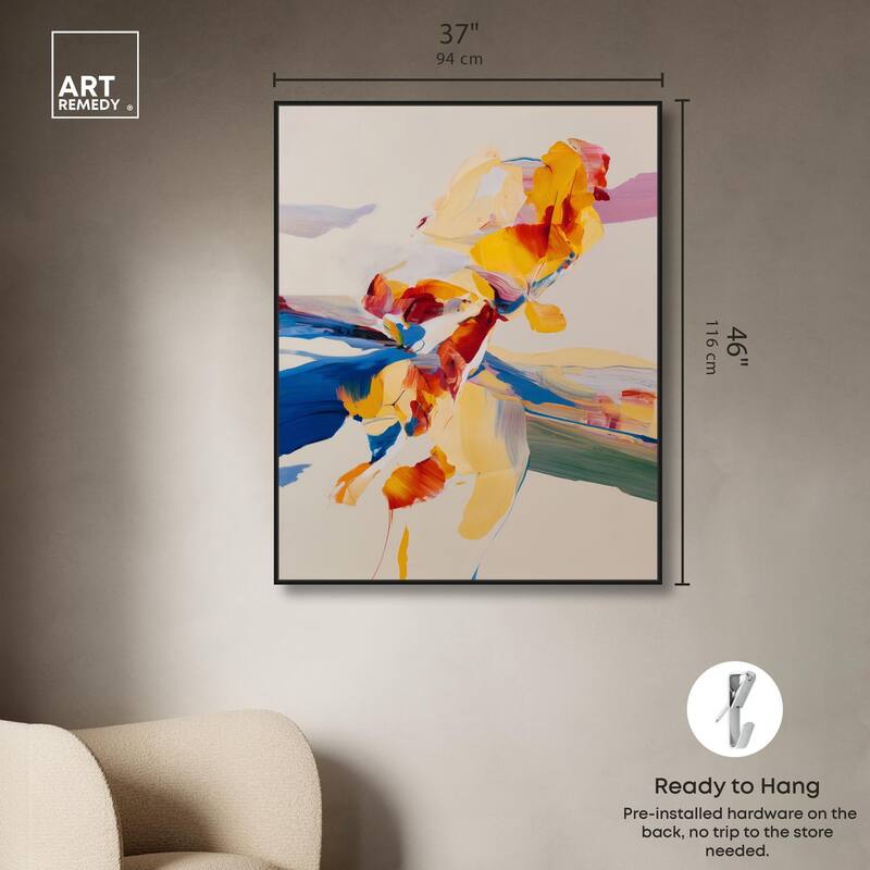 Flippant Bloom III Canvas by Art Remedy